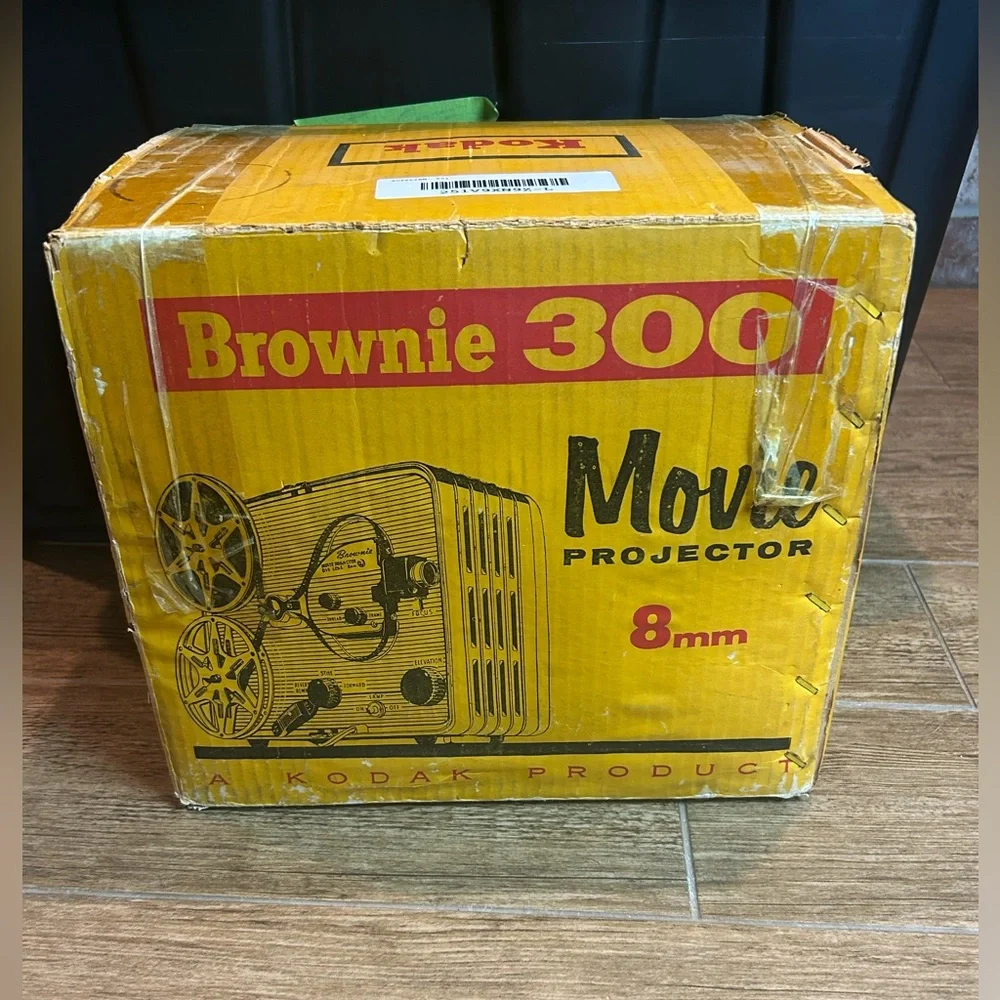 Vintage Brownie 300 Movie Projector in Original Box
